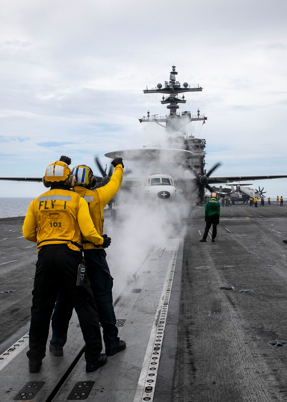 Daily Operations Aboard USS George H.W. Bush (CVN 77)