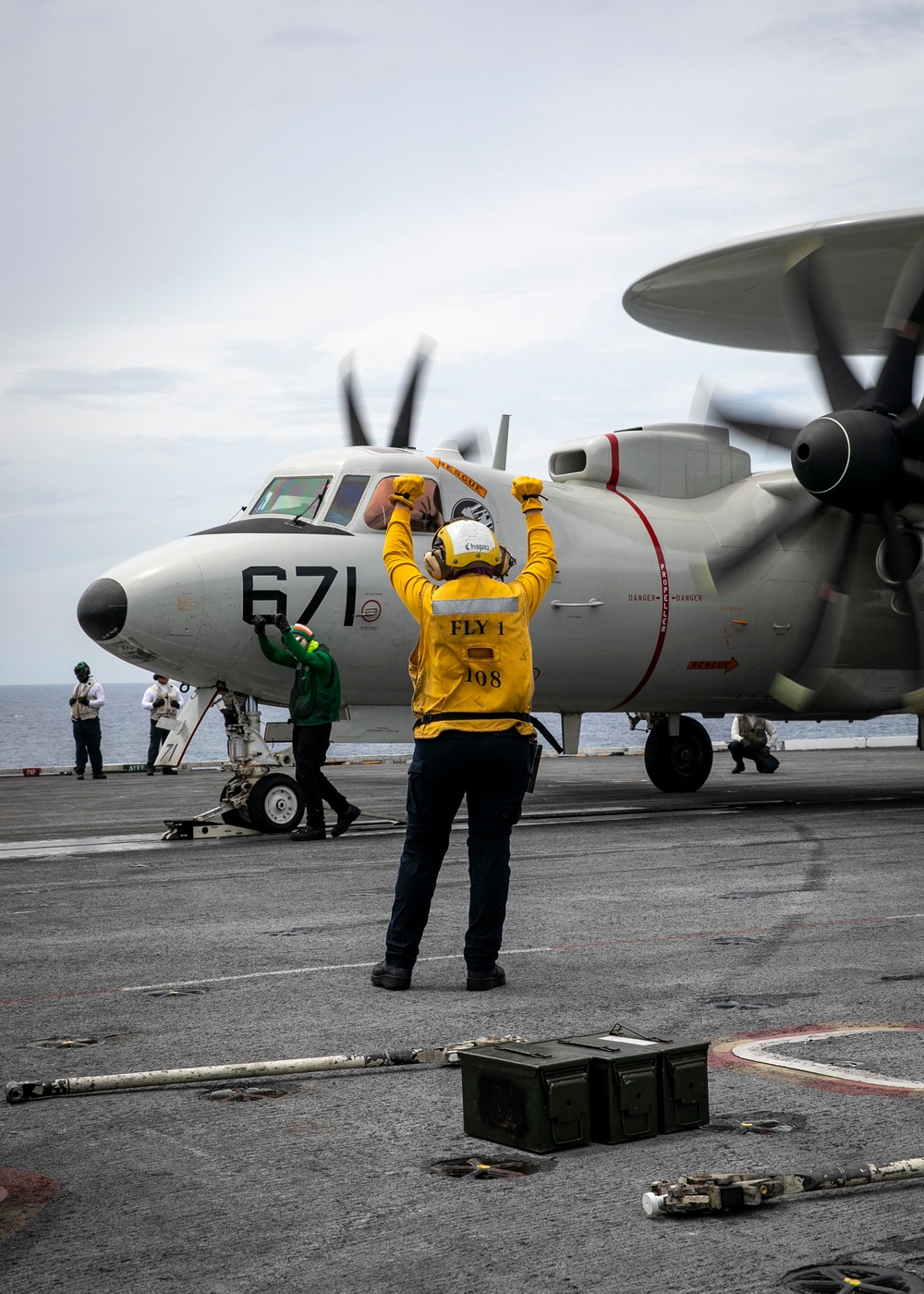 Daily Operations Aboard USS George H.W. Bush (CVN 77)