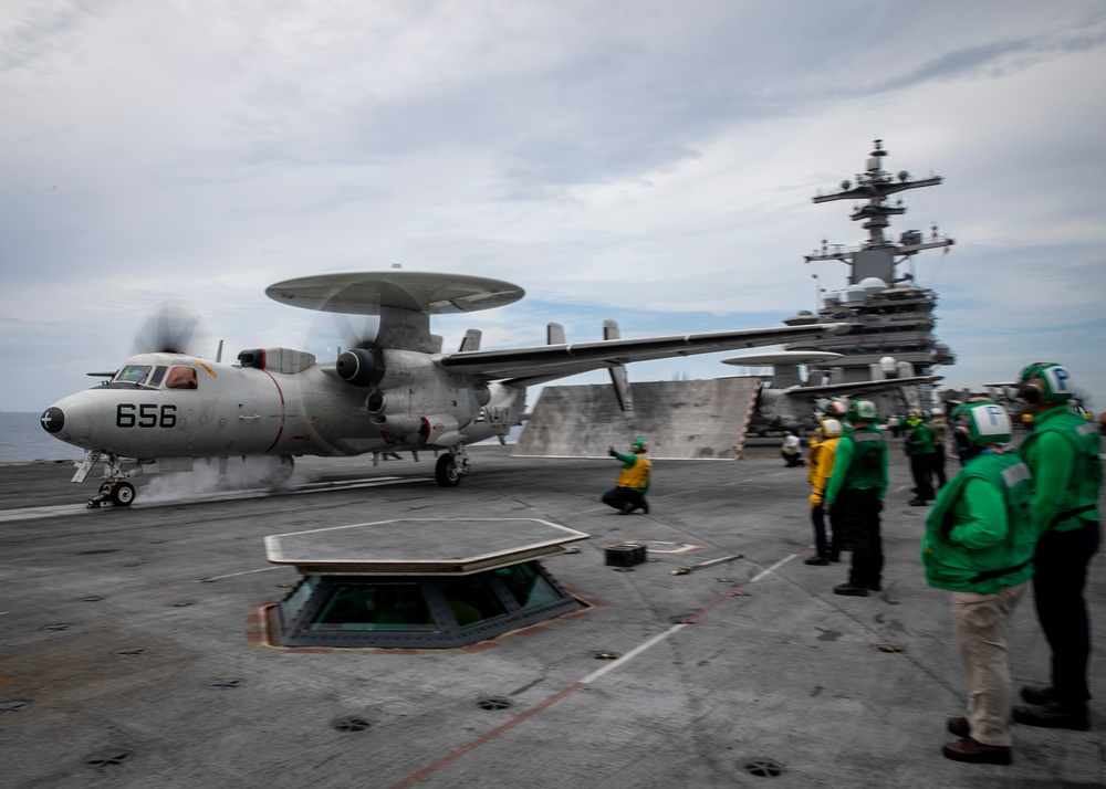 Daily Operations Aboard USS George H.W. Bush (CVN 77)