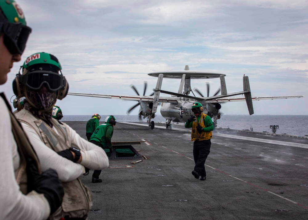 Daily Operations Aboard USS George H.W. Bush (CVN 77)