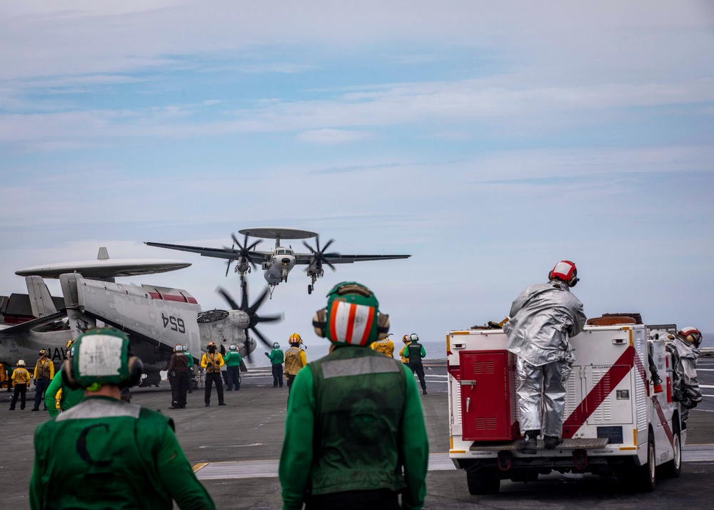 Daily Operations Aboard USS George H.W. Bush (CVN 77)