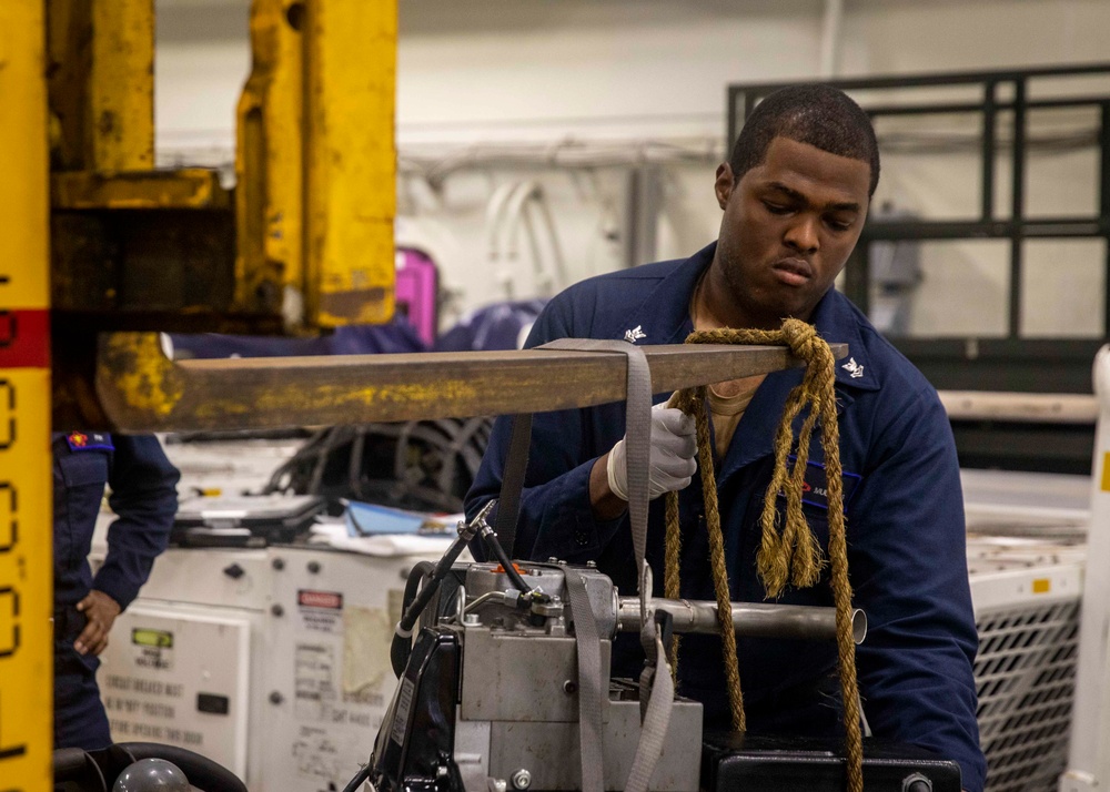 Daily Operations Aboard USS George H.W. Bush (CVN 77)