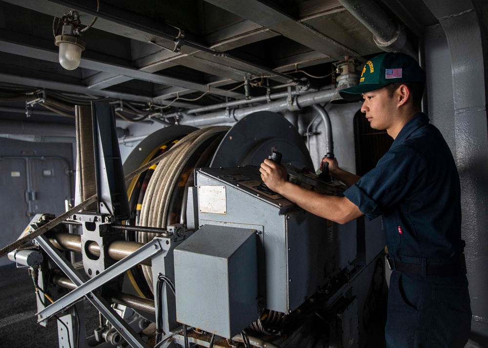 Daily Operations Aboard USS George H.W. Bush (CVN 77)