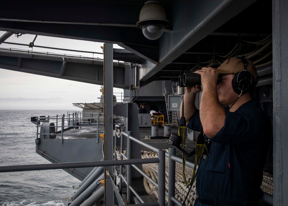 Daily Operations Aboard USS George H.W. Bush (CVN 77)