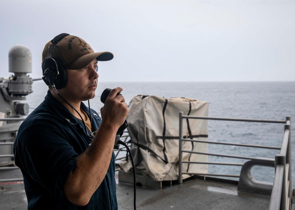 Daily Operations Aboard USS George H.W. Bush (CVN 77)