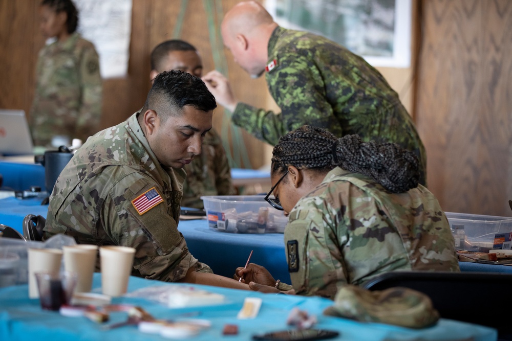 Effects and enablers team create real-world training during Global Medic exercise.