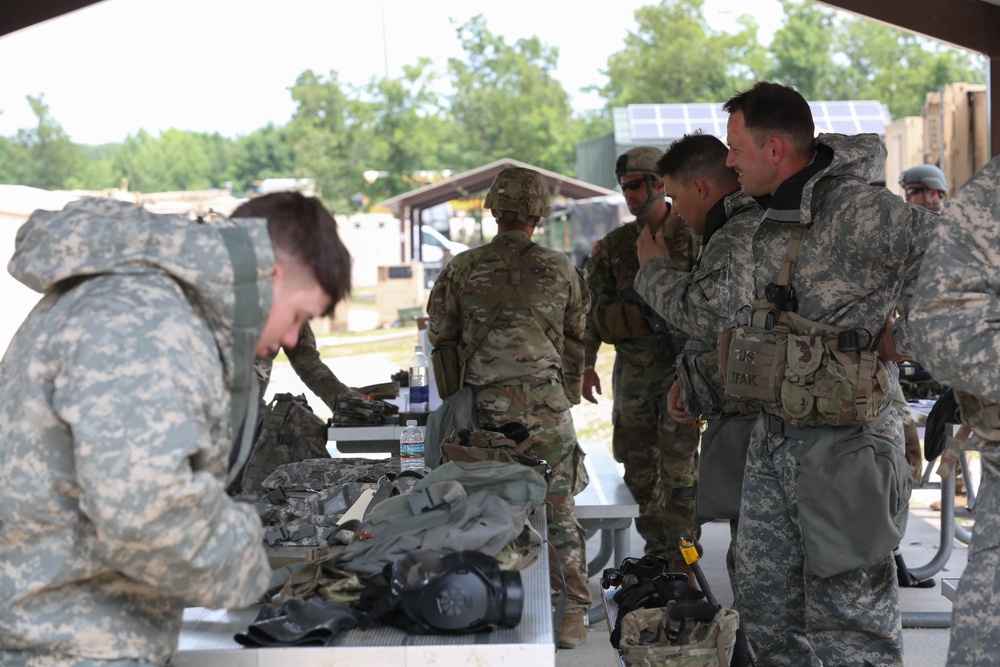 The 3-138th Infantry Regiment conducts their Annual Training