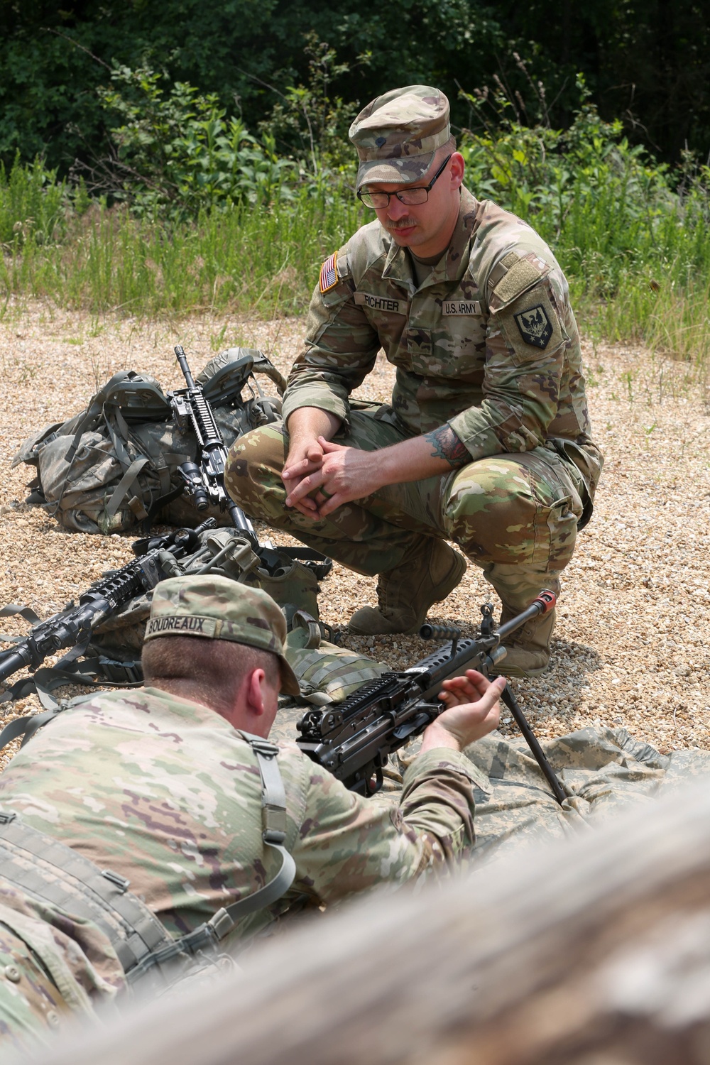 The 3-138th Infantry Regiment conducts their Annual Training