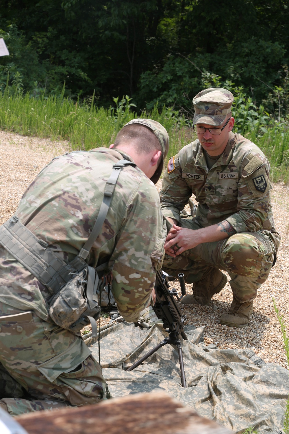 The 3-138th Infantry Regiment conducts their Annual Training