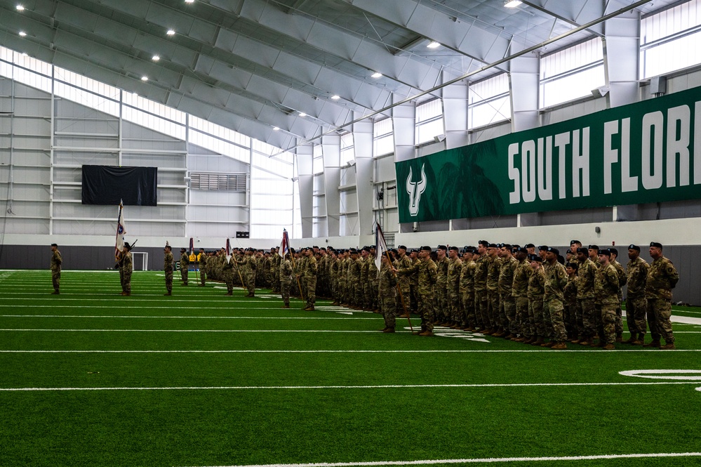 Tampa Recruiting Battalion Change of Command