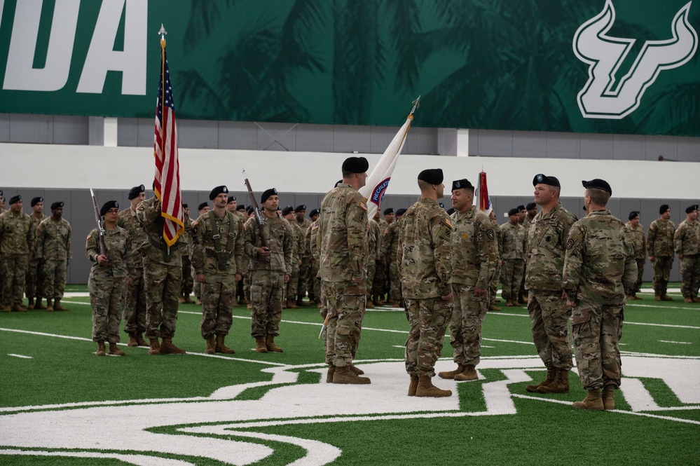 Tampa Recruiting Battalion Change of Command