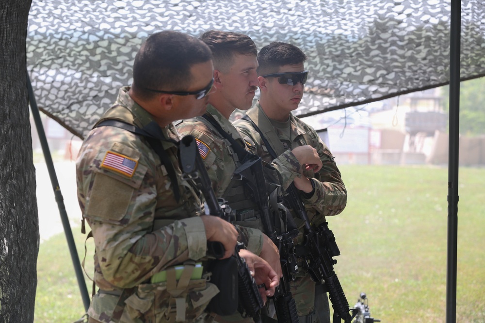 The 3-138th Infantry Regiment conducts their Annual Training