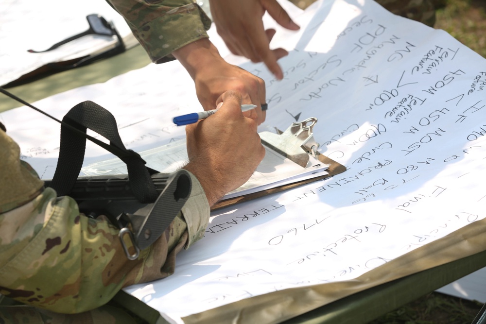 The 3-138th Infantry Regiment conducts their Annual Training