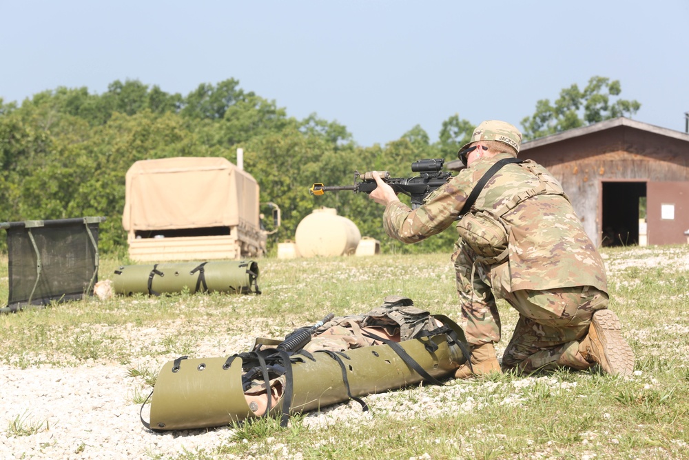 The 3-138th Infantry Regiment conducts their Annual Training