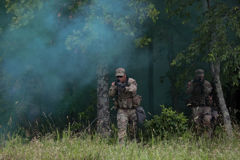 The 3-138th Infantry Regiment conducts their Annual Training