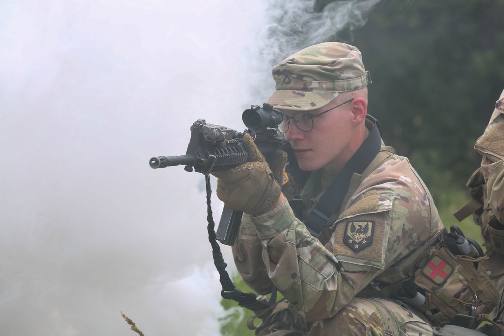 The 3-138th Infantry Regiment conducts their Annual Training