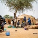 SOCAF members meet with internally displaced persons camp leaders