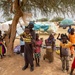 SOCAF members meet with internally displaced persons camp leaders