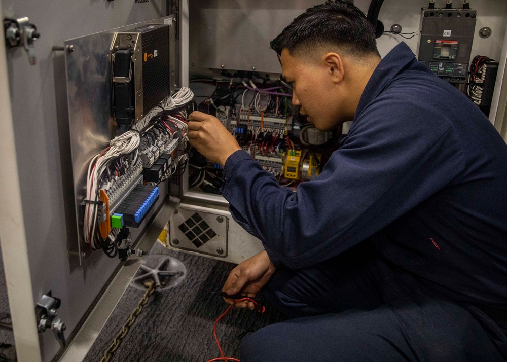Daily Operations Aboard USS George H.W. Bush (CVN 77)