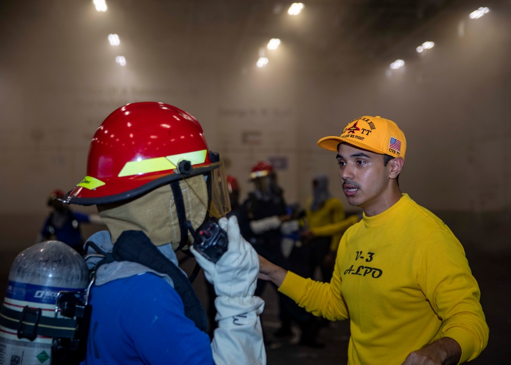 Daily Operations Aboard USS George H.W. Bush (CVN 77)