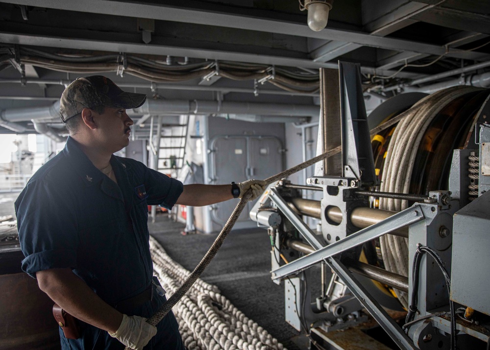 Daily Operations Aboard USS George H.W. Bush (CVN 77)