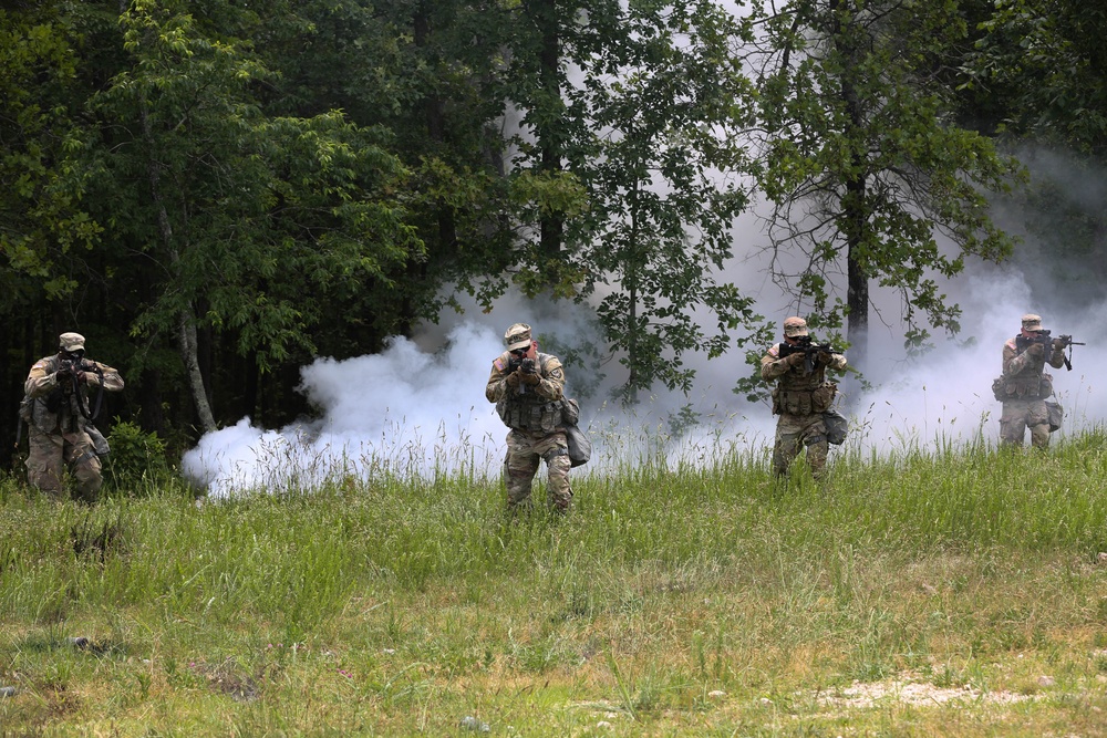 The 3-138th Infantry Regiment conducts their Annual Training