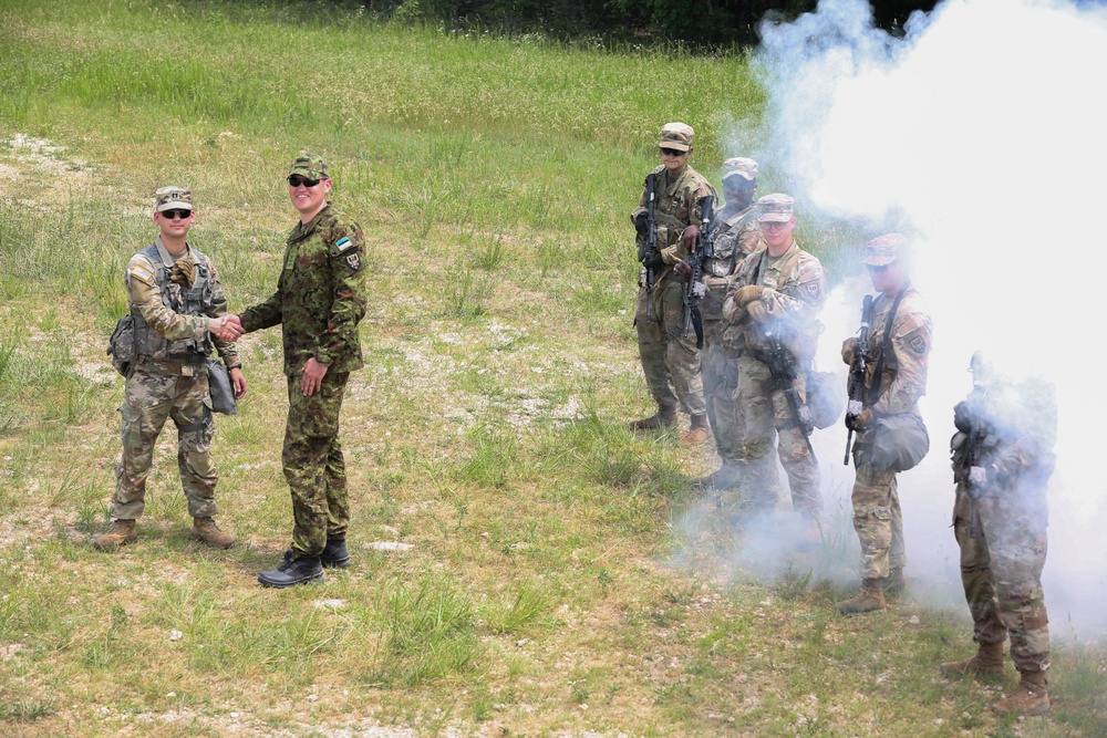 The 3-138th Infantry Regiment conducts their Annual Training