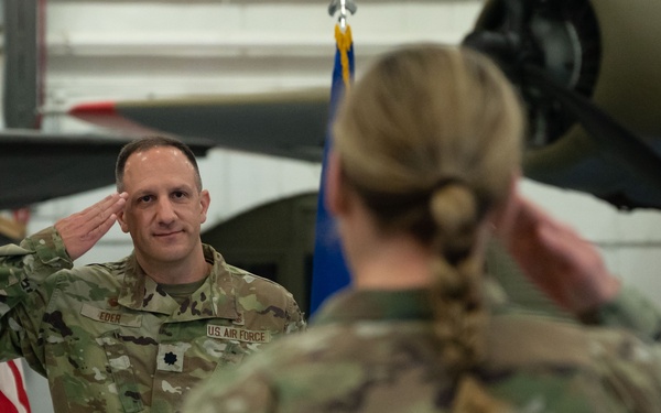 Eder takes command of 436th HCOS