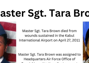 Fallen Warrior: Master Sgt. Tara Brown