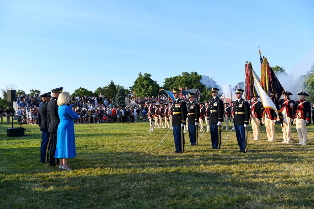 Twilight Tattoo on the 248th Army Birthday