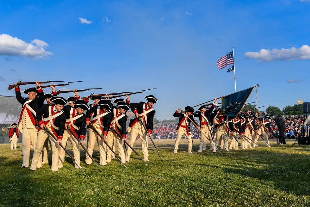 Twilight Tattoo on the 248th Army Birthday