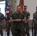 Marine Air Support Squadron (MASS) 1 change of command ceremony