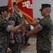 Marine Air Support Squadron (MASS) 1 change of command ceremony