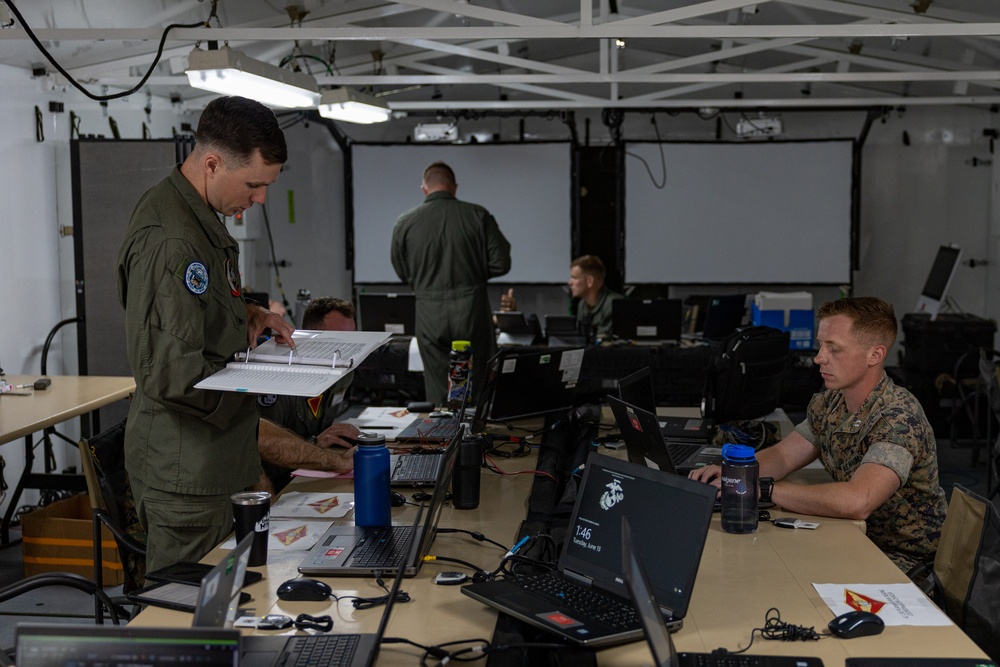 U.S. Marines with 2nd Marine Aircraft Wing participate in Wing Exercise 23
