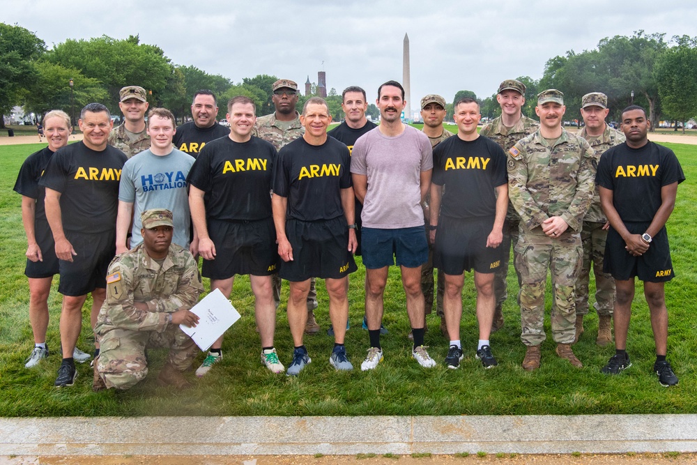 SMA hosting an ACFT on Capitol Hill