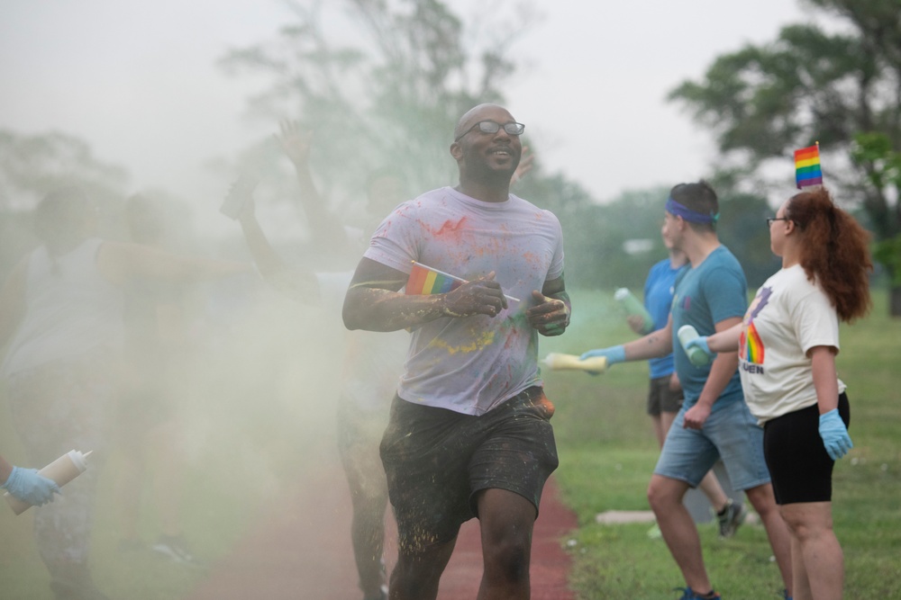 Color Picture Of Someone Running