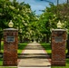 Warriors Walk Crape Myrtles in Bloom