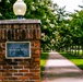 Warriors Walk Crape Myrtles in Bloom