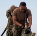 USS Carl Vinson (CVN 70) Sailors Work on the Flight Deck