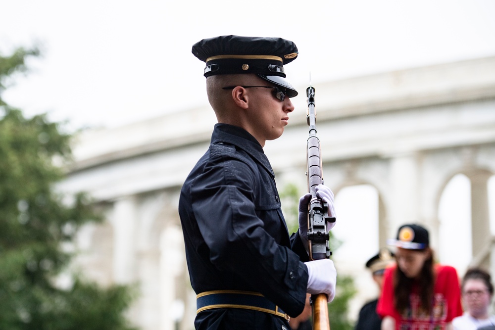 Italian Minister of Defense Guido Crosetto Visits Arlington National Cemetery