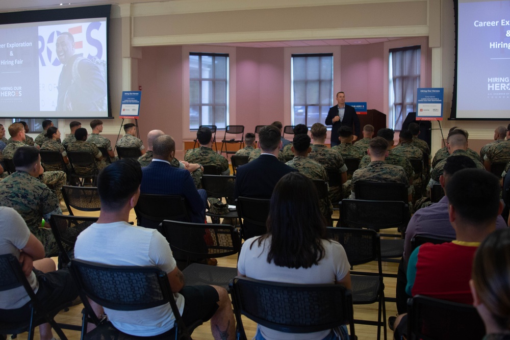 Hiring Our Heroes Career Summit at Camp Lejeune 2023