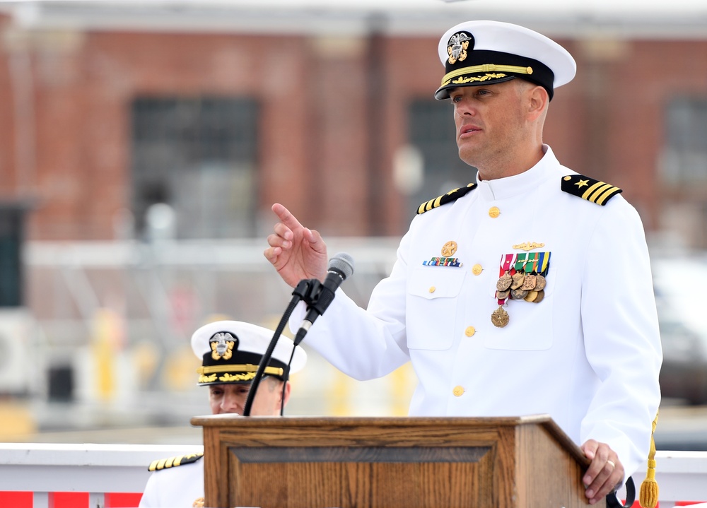 USS Indiana (SSN 789) Change of Command