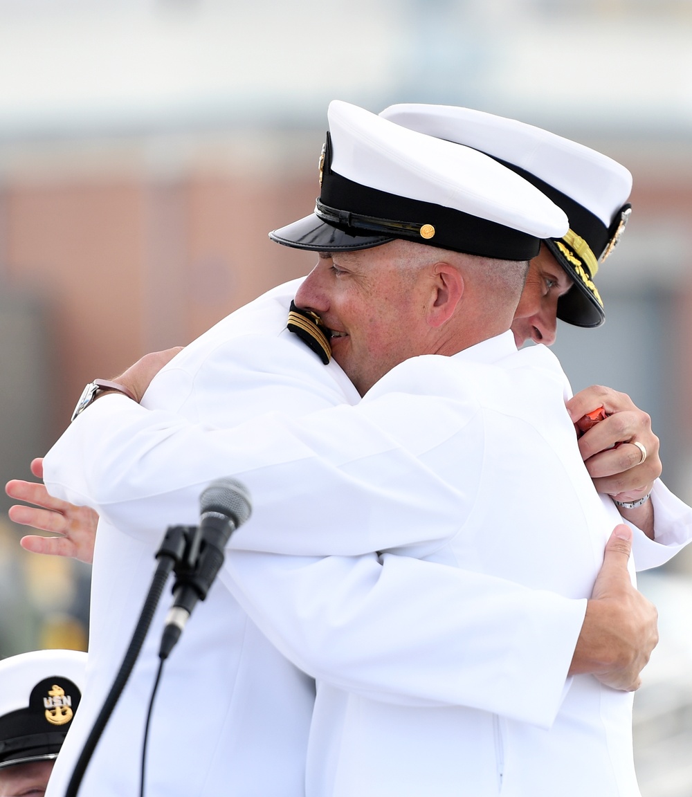 USS Indiana (SSN 789) Change of Command