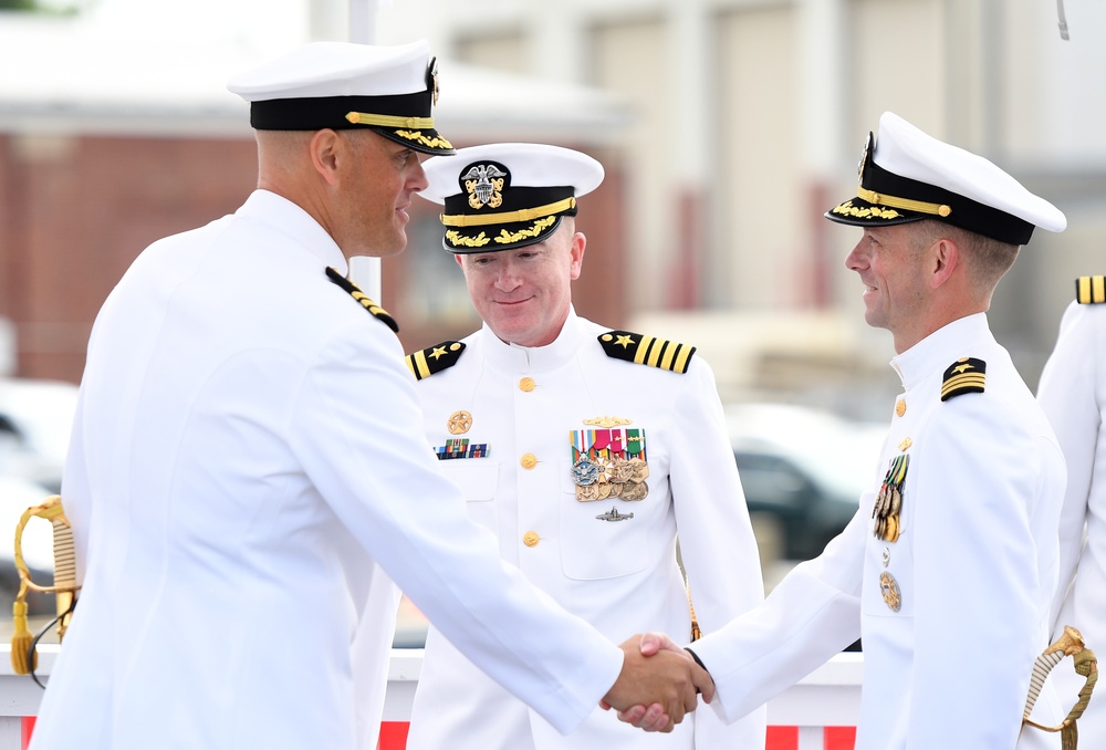 USS Indiana (SSN 789) Change of Command