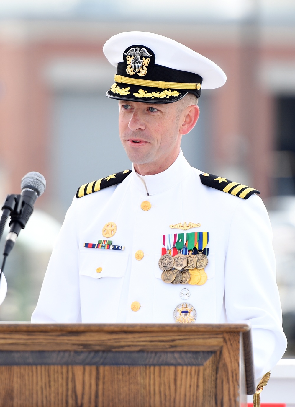 USS Indiana (SSN 789) Change of Command