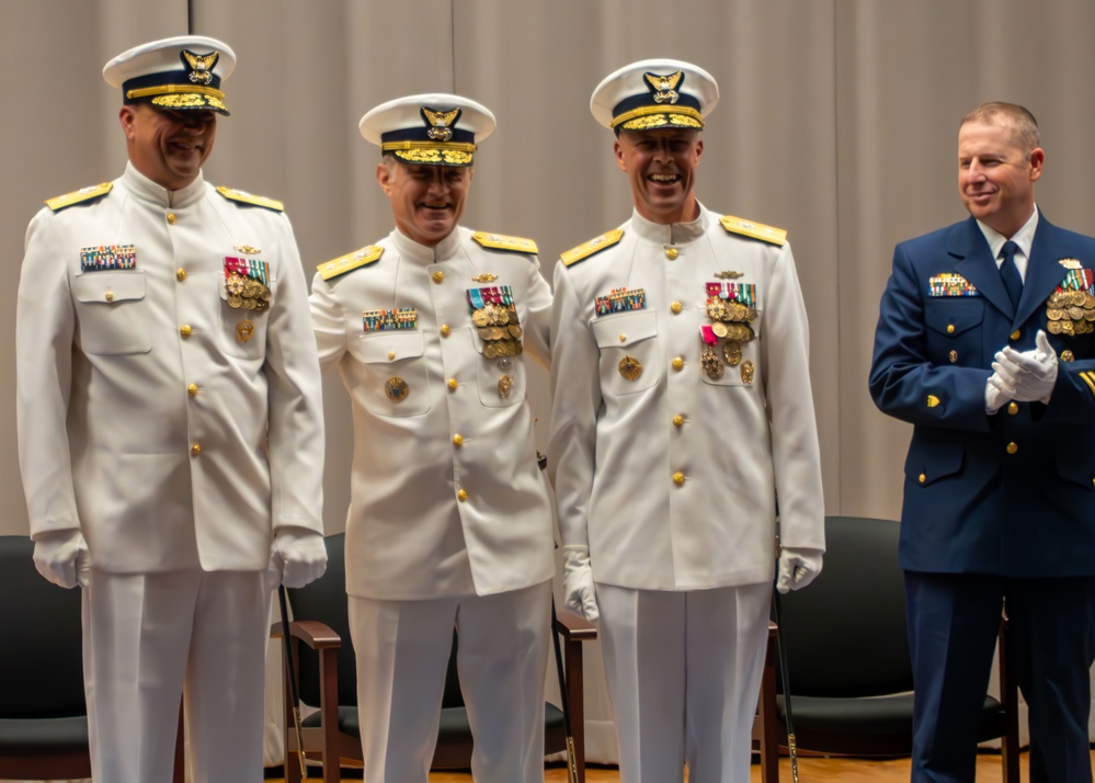 Coast Guard Force Readiness Command holds change-of-command ceremony in Yorktown