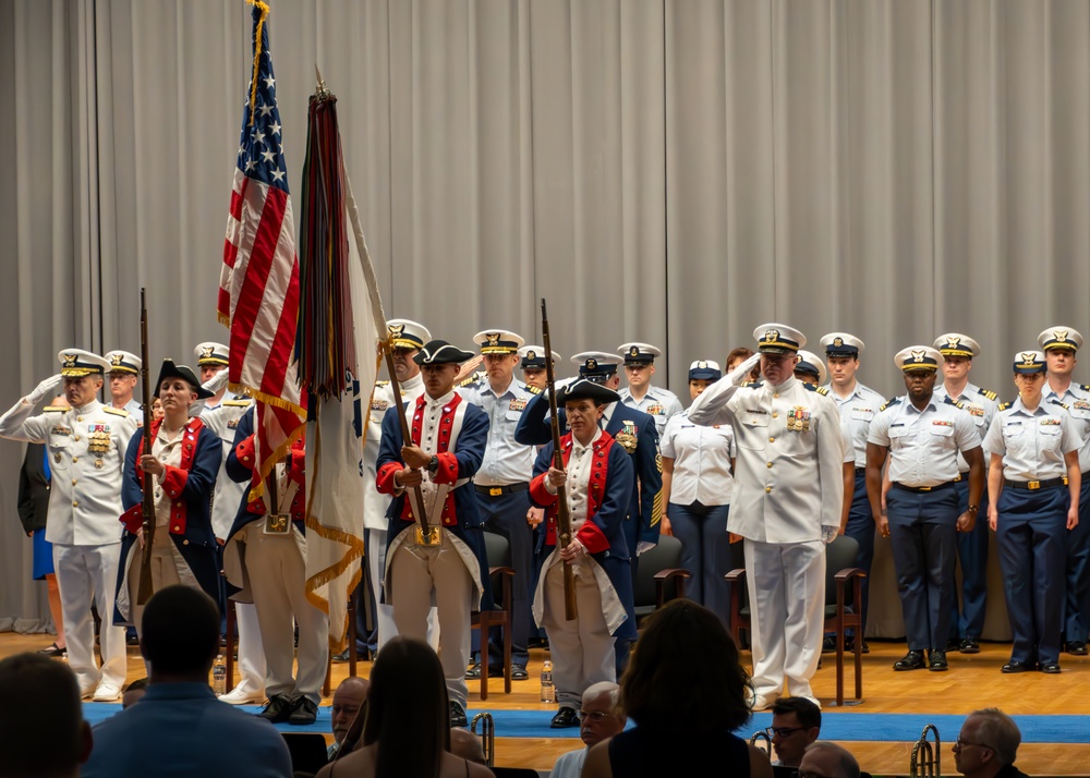 Coast Guard Force Readiness Command holds change-of-command ceremony in Yorktown