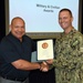 NAMRU San Antonio Civilian earns Time-in-Service Award