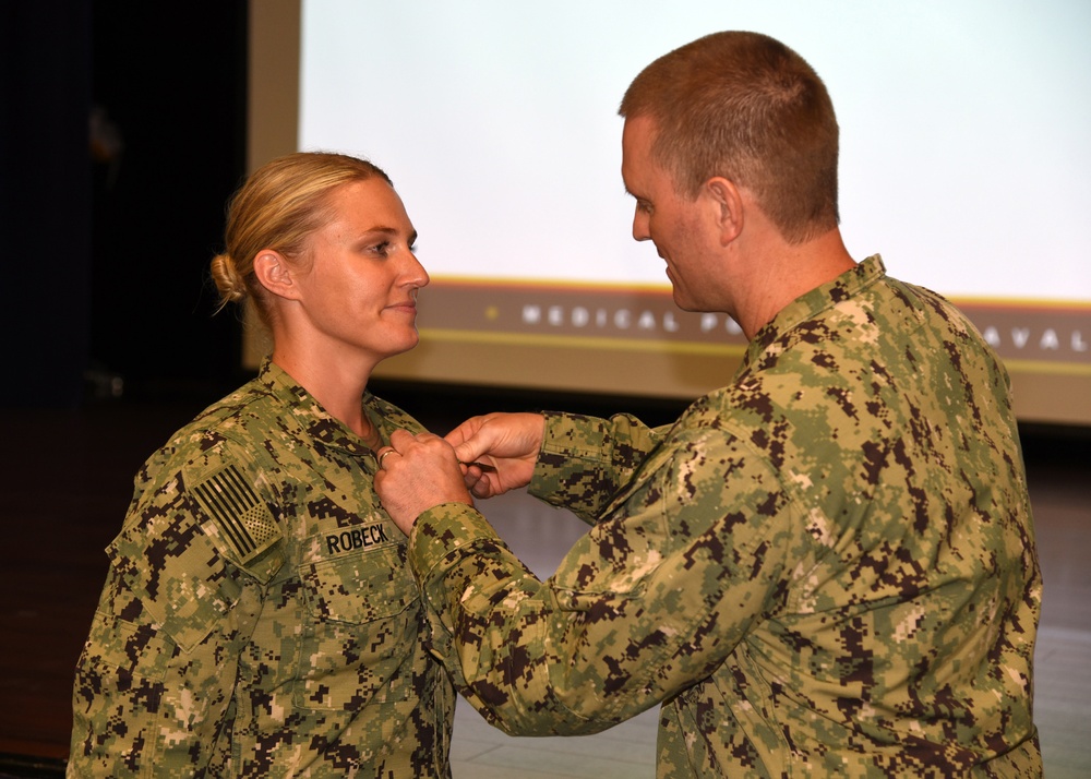 Lt. Rachel Robeck recognized as 2022 Naval Medical Research and Development Enterprise Junior Officer of the Year