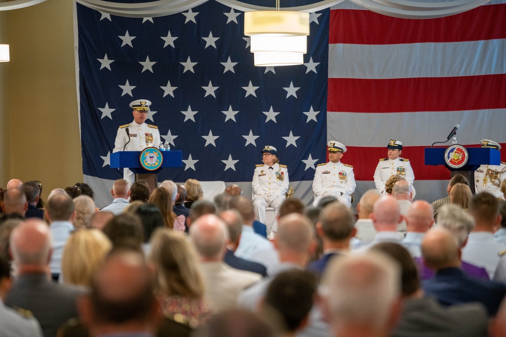 Coast Guard 8th District holds change-of-command ceremony